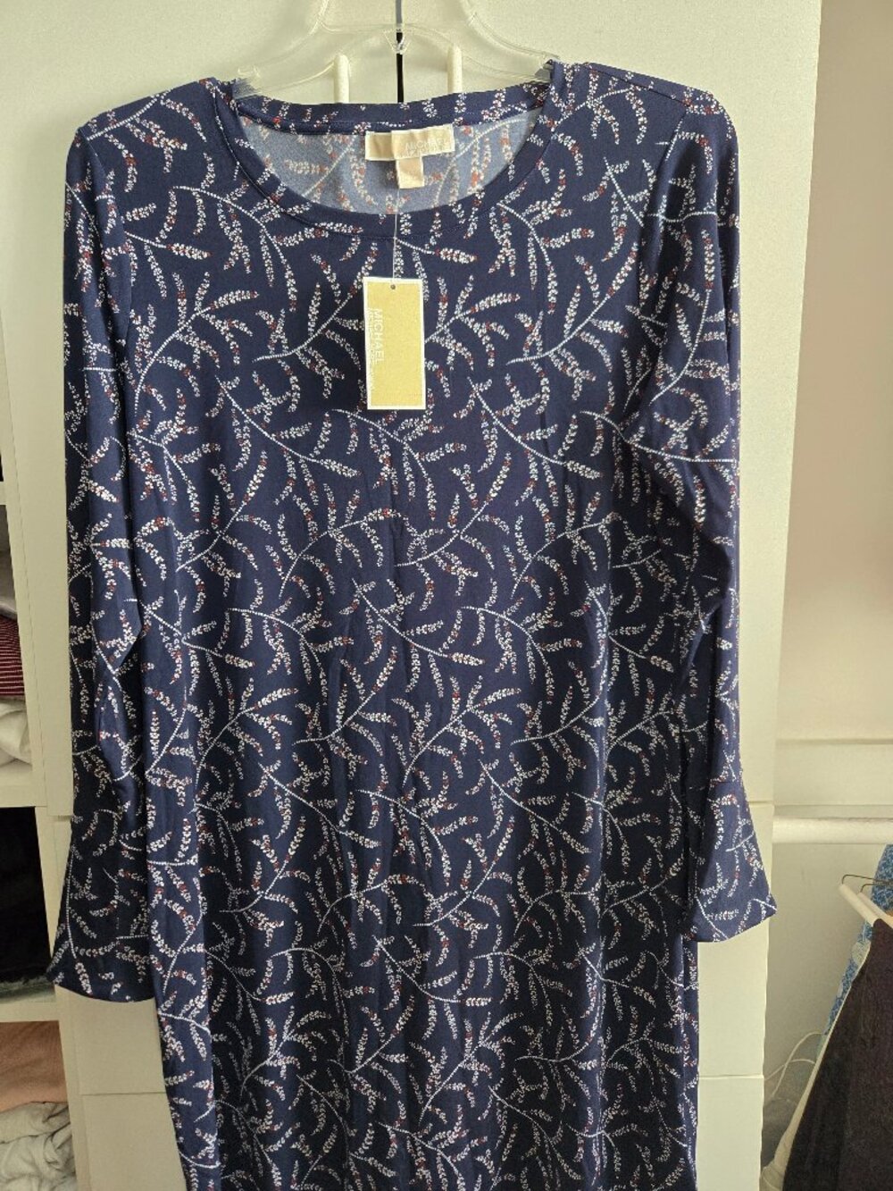 NWT Michael Kors Shift Dress w/Bell Sleeves 1X